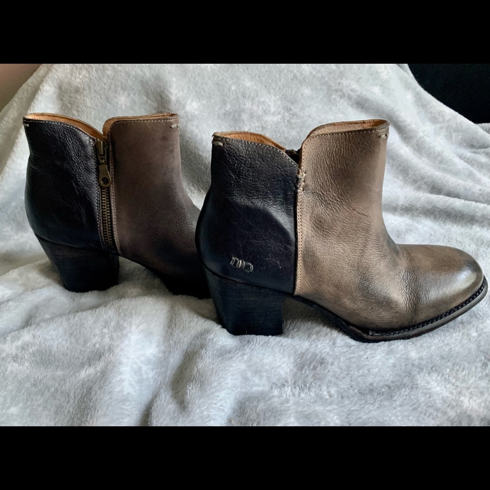Boots.  Bed Stu 2 tone leather
